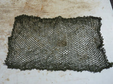 Load image into Gallery viewer, Original WW2 British Army Combat Helmet Net - Fits Mk2, Mk3 or US M1 Helmet - The Militaria Shop