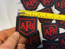 Charger l'image dans la galerie, WW2 British Home Front Auxiliary Fire Service Beret / Battledress Badge. - The Militaria Shop