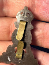 Charger l'image dans la galerie, Original WW2 British Army Economy Bakelite Royal Army Labour Corps Cap Badge - The Militaria Shop