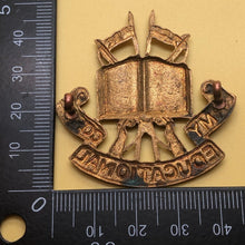 Load image into Gallery viewer, Original WW2 British Army Cap Badge - Army Education Corps - The Militaria Shop