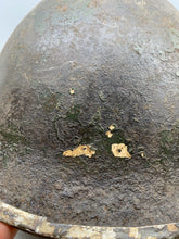 Load image into Gallery viewer, Geunine British / Canadian Army Mk3 WW2 Combat Helmet - Uncleaned Original - The Militaria Shop