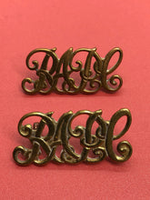 Charger l'image dans la galerie, Original WW2 British Army RAPC Royal Army Pay Corps Shoulder Titles Badges Pair - The Militaria Shop