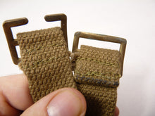Load image into Gallery viewer, Original WW2 1943 Dated British Army 37 Pattern Water Bottle Carrier Harness - The Militaria Shop