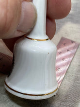 Lade das Bild in den Galerie-Viewer, Original Vintage Crested China Ware Bell - SHANKLIN - Isle of Wight - The Militaria Shop