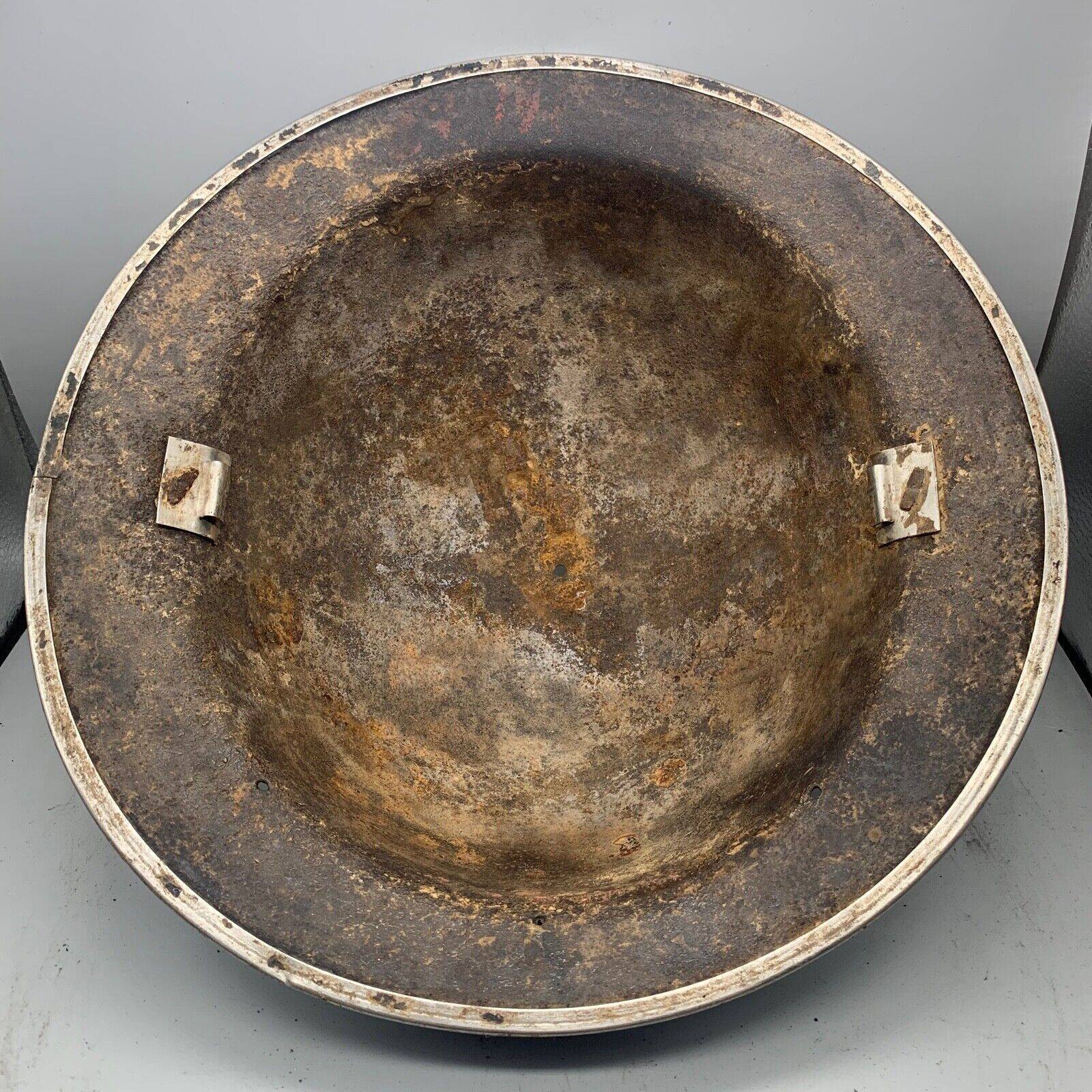Original WW2 South African Army Mk2 Brodie Helmet - British Style Combat Helmet - The Militaria Shop