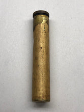 Charger l'image dans la galerie, Original WW1 / WW2 British Army SMLE Lee Enfield Rifle Brass Oil Bottle - The Militaria Shop