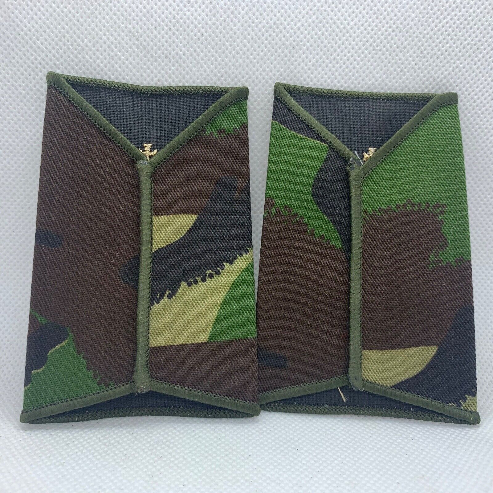 Cadet ACF DPM Rank Slides / Epaulette Pair Genuine British Army - NEW - The Militaria Shop