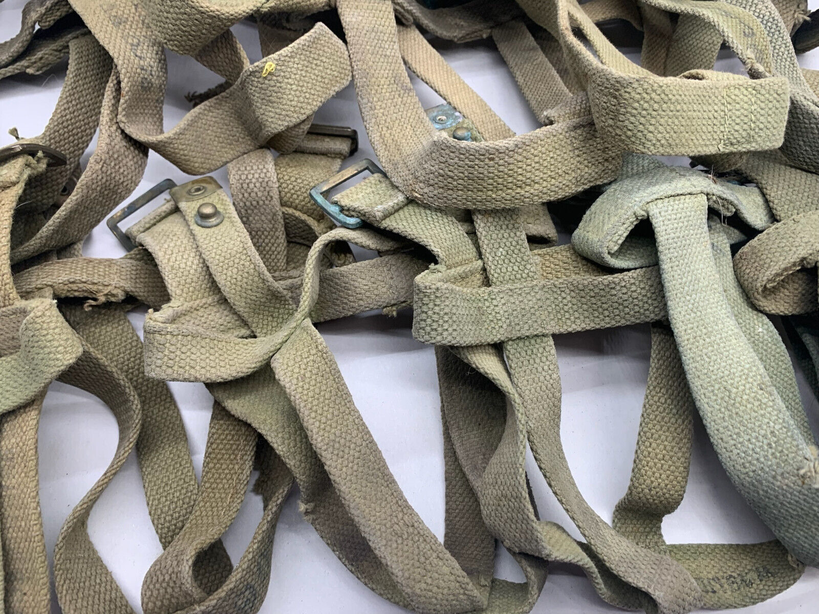 Genuine British Army Water Bottle Webbing Carrier / Harness - Scuffed Condition - The Militaria Shop