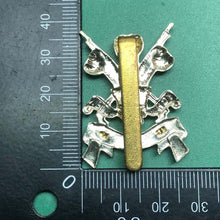Load image into Gallery viewer, Original British Army 3rd Carabiniers Regiment Cap Badge - The Militaria Shop