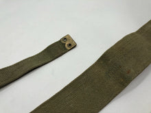 Charger l'image dans la galerie, Original WW2 British Army 37 Pattern Canvass L Strap - The Militaria Shop