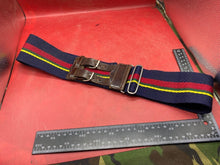 Charger l'image dans la galerie, British Army - Royal Marines Stable Belt. Approx 32 Inch Waist. - The Militaria Shop