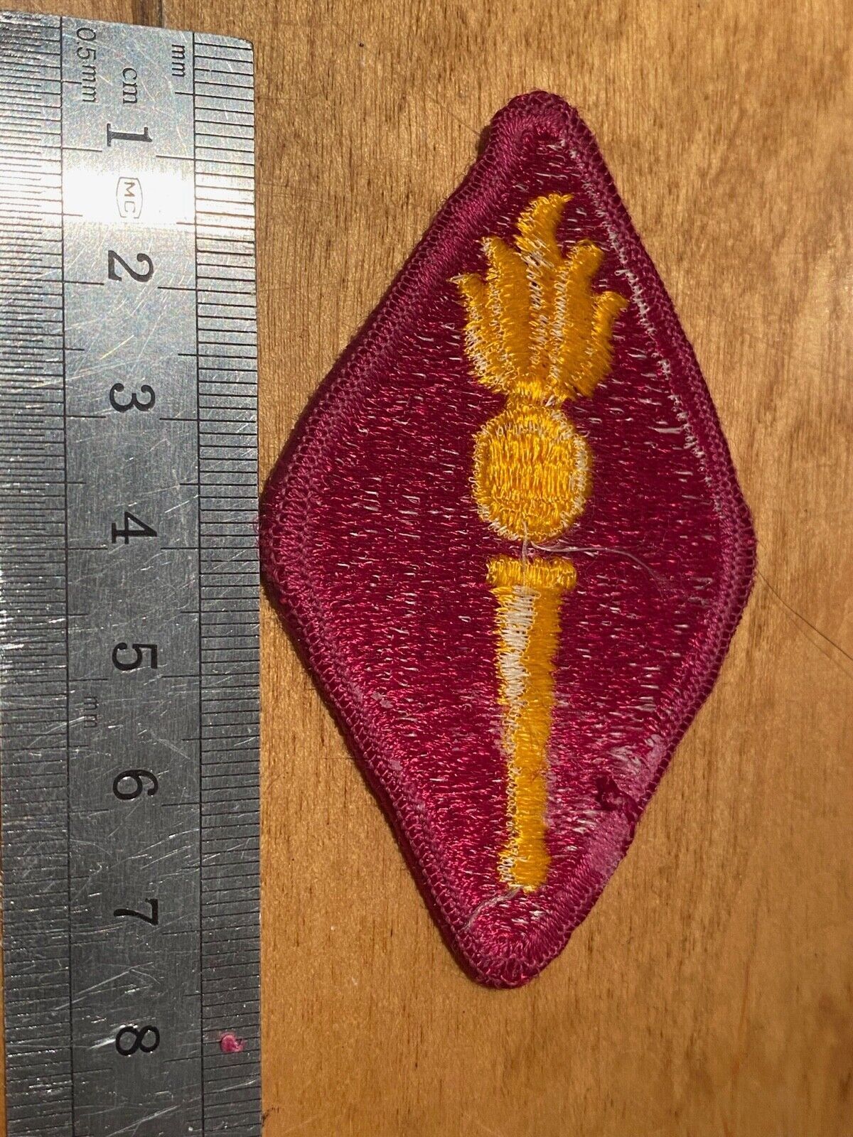Current made US Army Divisional shoulder patch / badge. Post WW2 manufacture. - The Militaria Shop