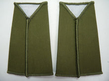 Charger l'image dans la galerie, Mercian ACF OD Green Rank Slides / Epaulette Pair Genuine British Army - NEW - The Militaria Shop