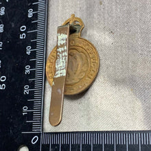 Load image into Gallery viewer, Original WW2 7th Queen's Own Hussars British Army Cap Badge - The Militaria Shop
