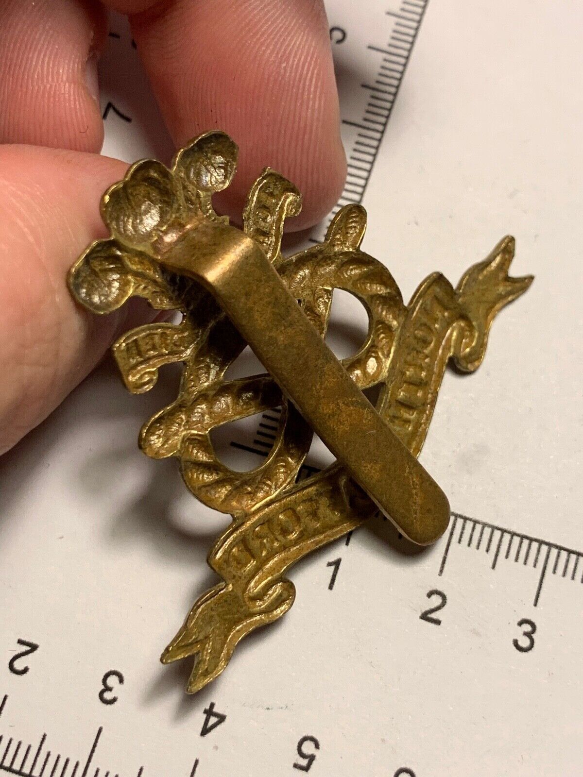 WW2 British Army Cap Badge - North Stafford - The Militaria Shop