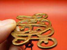 Load image into Gallery viewer, British Army Victorian APC - Army Pay Corps Helmet Plate with rear fixing loops - The Militaria Shop