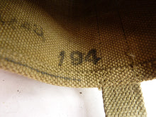 Load image into Gallery viewer, Original WW2 1943 Dated British Army 37 Pattern Water Bottle Carrier Harness - The Militaria Shop