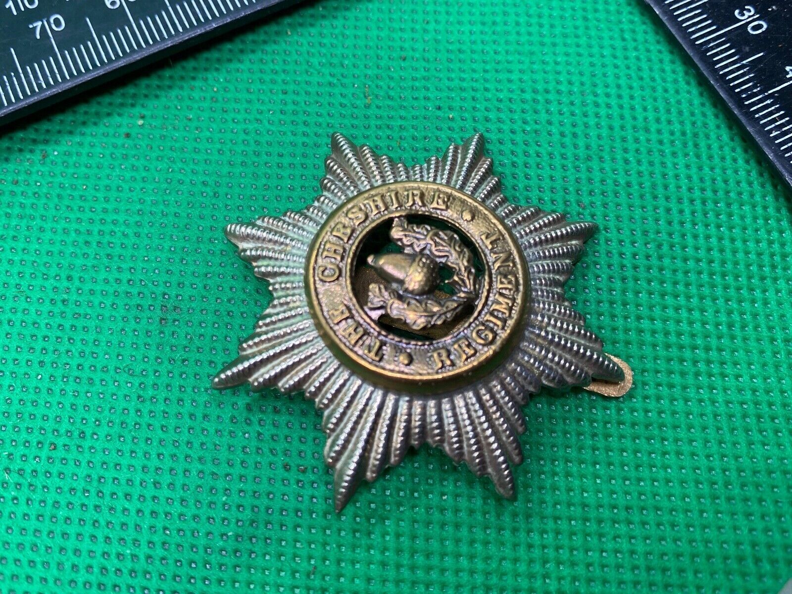 British Army - The Cheshire Regiment Cap Badge - The Militaria Shop
