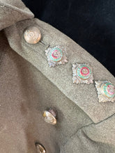 Load image into Gallery viewer, Original WW2 British Army Officers Captains Greatcoat - Savile Row Tailor - The Militaria Shop