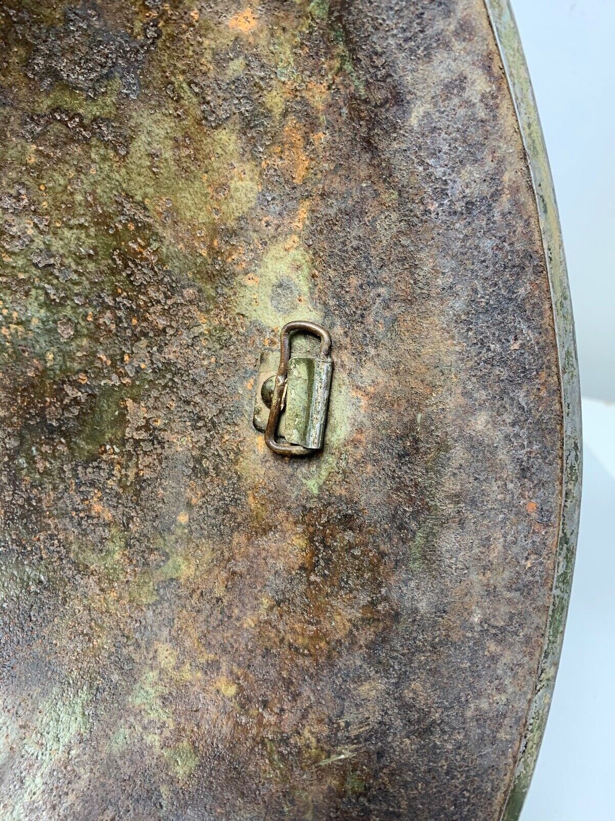 Mk3 Canadian / British Army Original WW2 Turtle Helmet High Rivet - The Militaria Shop