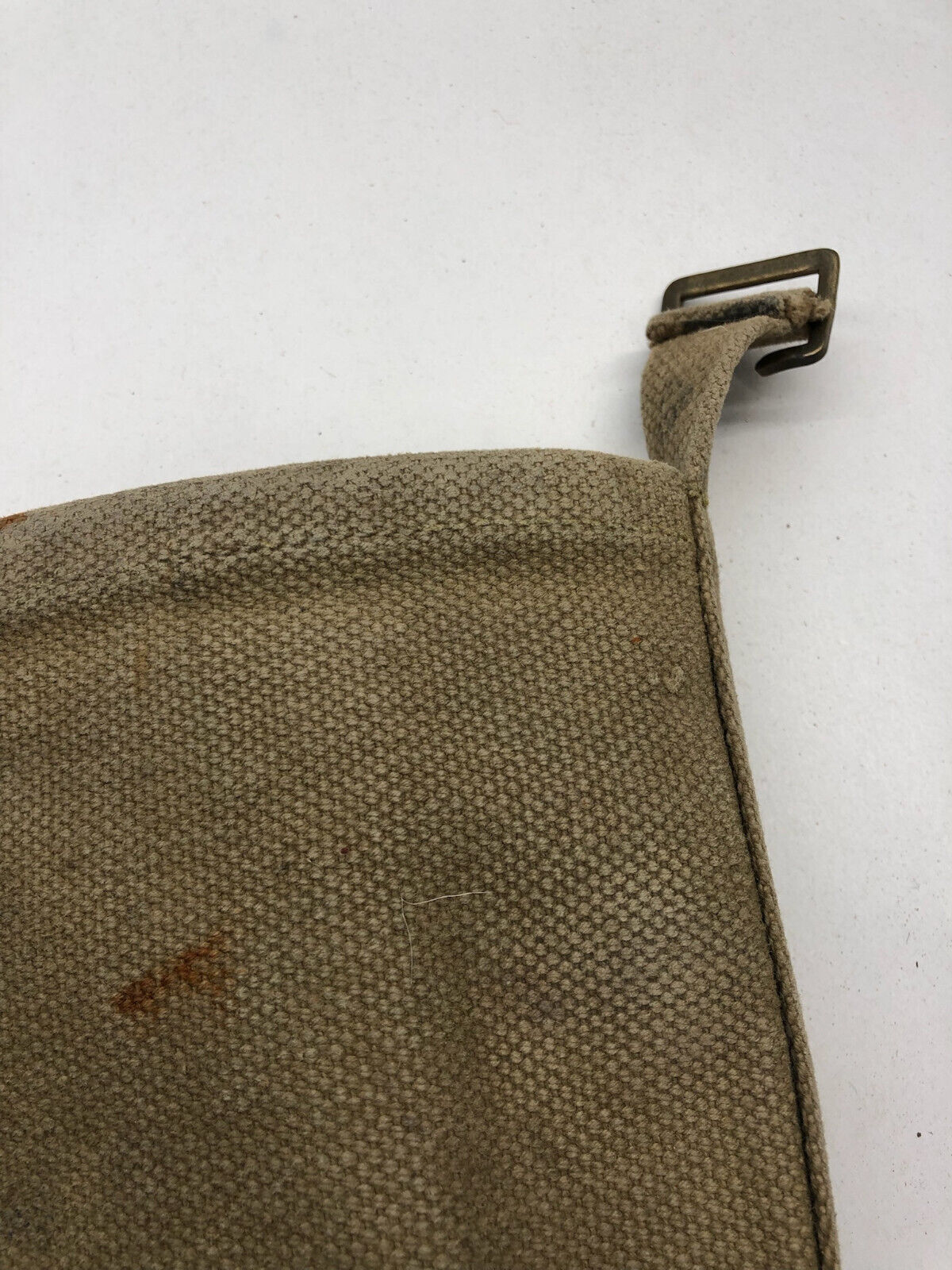 WW2 British Army 37 Pattern Webbing Water Bottle Carrier Harness - 1942 Dated - The Militaria Shop