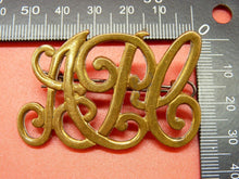 Load image into Gallery viewer, British Army Victorian APC - Army Pay Corps Helmet Plate with rear fixing loops - The Militaria Shop