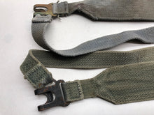 Load image into Gallery viewer, Original WW2 British Army / RAF 37 Pattern L Strap Set - The Militaria Shop