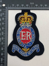 Load image into Gallery viewer, British Army Bullion Embroidered Blazer Badge - Royal Horse Artillery - The Militaria Shop
