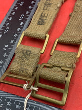 Load image into Gallery viewer, Original WW2 British Army 37 Pattern Brace Adaptor Pair - The Militaria Shop