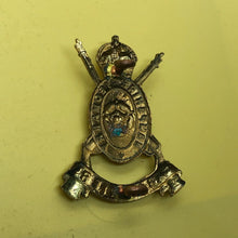 Load image into Gallery viewer, Original WW2 British Army Cap Badge - Hampshire Yeomanry (Carabiniers) - The Militaria Shop