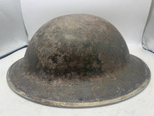Charger l'image dans la galerie, Original WW2 South African Army Mk2 Brodie Helmet - British Style Combat Helmet - The Militaria Shop