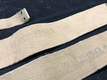 Load image into Gallery viewer, Original WW2 British Army 37 Pattern Khaki L-Straps Webbing - Wartime Dated - The Militaria Shop