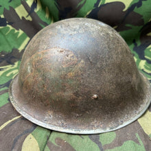 Load image into Gallery viewer, Original WW2 British / Canadian Army Mk3 Turtle Helmet - The Militaria Shop