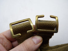 Load image into Gallery viewer, Original WW2 1943 Dated British Army 37 Pattern Water Bottle Carrier Harness - The Militaria Shop