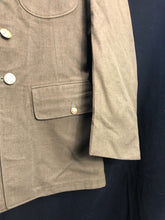 Lade das Bild in den Galerie-Viewer, Original WW2 US Army Class A Dress Jacket 1942 - Private Ryan Prop - 37" Lo - The Militaria Shop