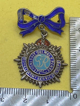 Load image into Gallery viewer, Original WW1 / WW2 Royal Army Service Corps Silver Marked Sweetheart Brooch - The Militaria Shop