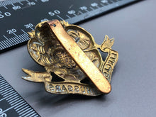 Load image into Gallery viewer, Original WW1 British Army Cap Badge - Lancashire Hussars - The Militaria Shop