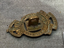 Load image into Gallery viewer, Original British Army WW1 / WW2 Royal Army Ordnance Corps Collar Badge - The Militaria Shop