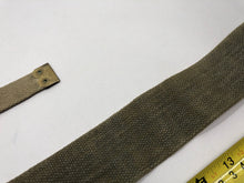 Charger l'image dans la galerie, Original WW2 British Army 37 Pattern Canvass L Strap - The Militaria Shop