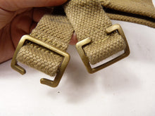 Load image into Gallery viewer, Original WW2 1943 Dated British Army 37 Pattern Water Bottle Carrier Harness - The Militaria Shop
