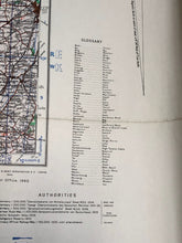 Load image into Gallery viewer, Original WW2 British Army / RAF Maps of Germany - Halle - The Militaria Shop