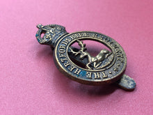 Load image into Gallery viewer, Original WW1 British Army Cap Badge - The Hertfordshire Regiment - The Militaria Shop
