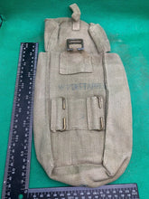Load image into Gallery viewer, Original British Army 37 Pattern Bren Pouch - WW2 Pattern - The Militaria Shop