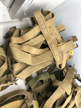 Load image into Gallery viewer, Original WW2 37 Pattern British Army Water Bottle Carrier Harness - The Militaria Shop