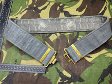 Load image into Gallery viewer, Original British Royal Air Force RAF Blue WW2 37 Pattern Belt - 38" Waist M - The Militaria Shop
