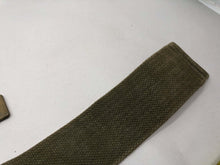 Load image into Gallery viewer, Original WW2 British Army 37 Pattern Canvass L Strap - The Militaria Shop