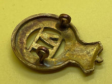 Load image into Gallery viewer, Original British Army Victorian 4th Queen's Own Hussars Cap Badge - The Militaria Shop