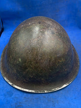 Load image into Gallery viewer, Original WW2 British Army / Canadian Army Mk3 Turtle Combat Helmet - The Militaria Shop