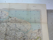 Charger l'image dans la galerie, Original WW2 British Army OS Map of England - War Office - Chatham & Maidsto - The Militaria Shop