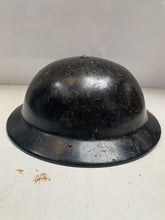 Charger l'image dans la galerie, Original WW2 British Bakelite Civil Defence Complete Helmet, Liner & Chinstr - The Militaria Shop